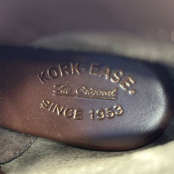 Kork-Ease Castaneda Women's Light Brown Gray Ankle Booties Size 8 Zip Closure - Picture 12 of 14